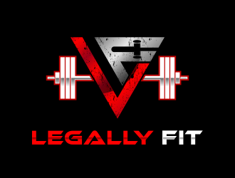Legally Fit logo design by MUNAROH