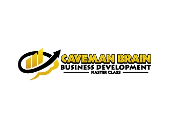 Caveman Brain Business Development Master Class logo design by jaize