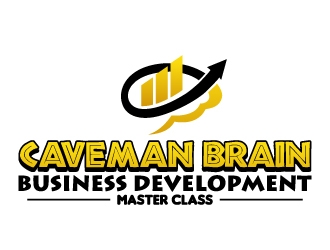 Caveman Brain Business Development Master Class logo design by jaize