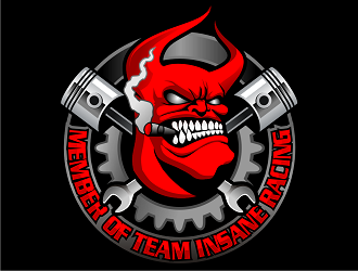 Team Insane Racing logo design by haze