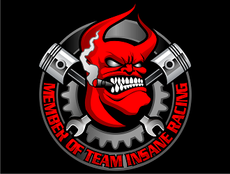 Team Insane Racing logo design by haze