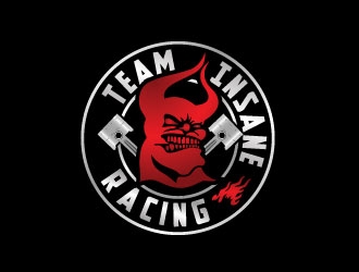 Team Insane Racing logo design by REDCROW
