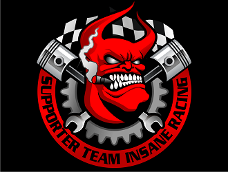 Team Insane Racing logo design by haze