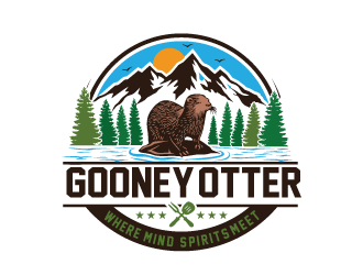 Gooney Otter logo design by invento