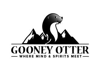 Gooney Otter logo design by BeDesign