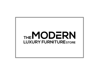 The Modern Luxury Furniture Store logo design by IrvanB