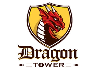 Dragon Tower logo design by shere