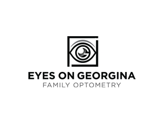 Eyes On Georgina -  Family Optometry logo design by Eliben