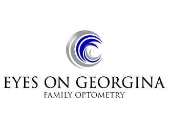 Eyes On Georgina -  Family Optometry logo design by jetzu