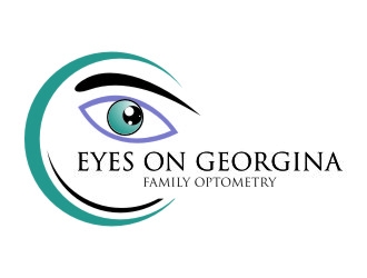Eyes On Georgina -  Family Optometry logo design by jetzu
