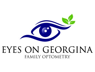 Eyes On Georgina -  Family Optometry logo design by jetzu