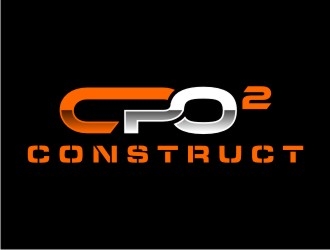 CPO² construct logo design by bricton