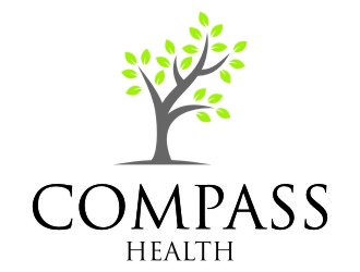 Compass Health logo design by jetzu
