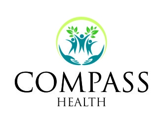 Compass Health logo design by jetzu