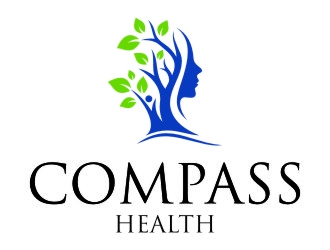 Compass Health logo design by jetzu