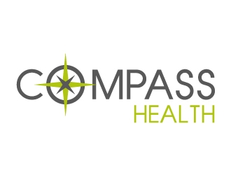 Compass Health logo design by kgcreative