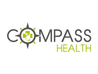 Compass Health logo design by kgcreative