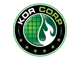 Kor Corp logo design by Suvendu
