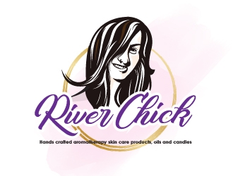 River Chick logo design by Suvendu
