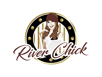 River Chick logo design by Republik