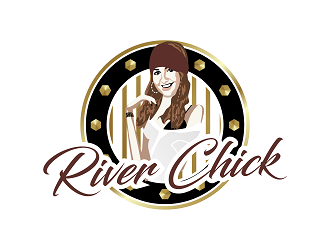 River Chick logo design by Republik