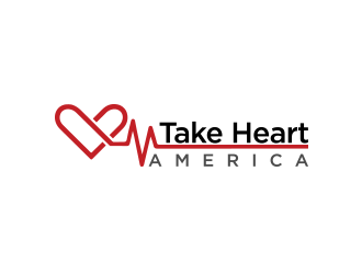 Take Heart America logo design by Inlogoz