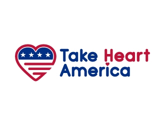 Take Heart America logo design by JJlcool