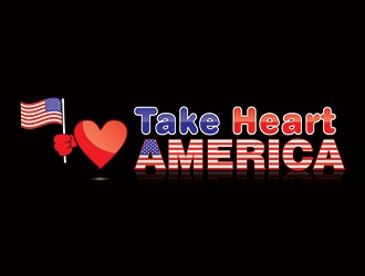 Take Heart America logo design by ManishKoli