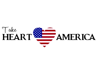 Take Heart America logo design by ElonStark