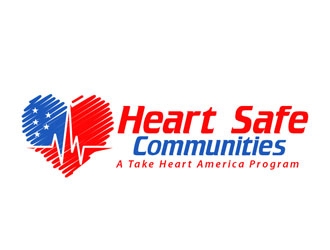 Take Heart America logo design by frontrunner