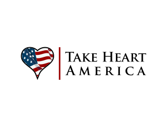 Take Heart America logo design by Kruger