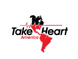 Take Heart America logo design by REDCROW