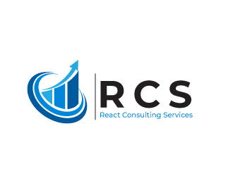 React Consulting Services - We also use RCS logo design by tec343
