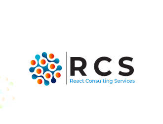 React Consulting Services - We also use RCS logo design by tec343