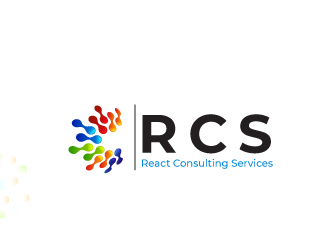 React Consulting Services - We also use RCS logo design by tec343