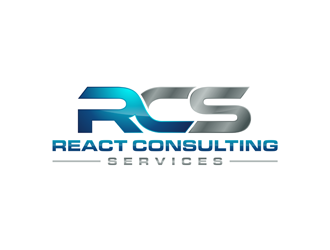 React Consulting Services - We also use RCS logo design by ndaru