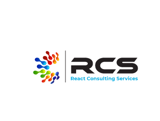 React Consulting Services - We also use RCS logo design by tec343