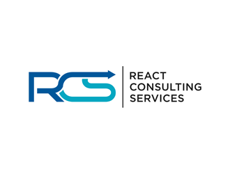 React Consulting Services - We also use RCS logo design by alby