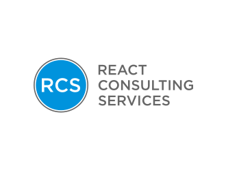 React Consulting Services - We also use RCS logo design by asyqh