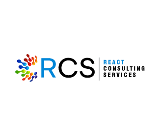 React Consulting Services - We also use RCS logo design by tec343