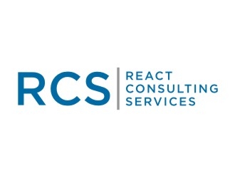 React Consulting Services - We also use RCS logo design by sabyan