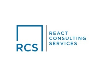 React Consulting Services - We also use RCS logo design by sabyan