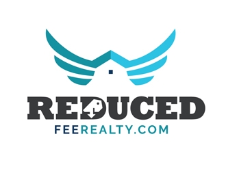 ReducedFeeRealty.com logo design by DreamLogoDesign