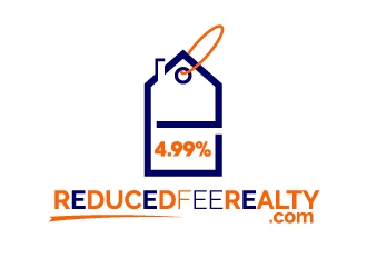 ReducedFeeRealty.com logo design by JJlcool