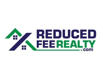 ReducedFeeRealty.com logo design by DreamLogoDesign
