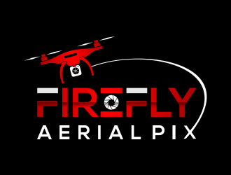 Firefly Aerial Pix logo design by MUNAROH