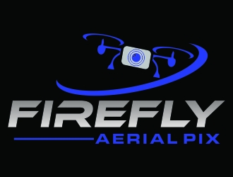 Firefly Aerial Pix logo design by ElonStark