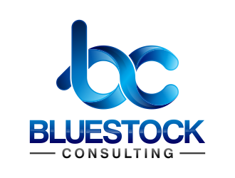 Bluestock Consulting logo design by Realistis