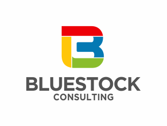Bluestock Consulting logo design by iltizam
