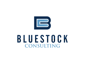 Bluestock Consulting logo design by bluevirusee